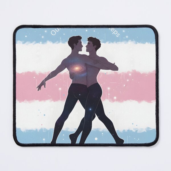 Item preview, Contemporary duet: male silhouettes in a tender, synchronized dance. designed and sold by Elando1212.
