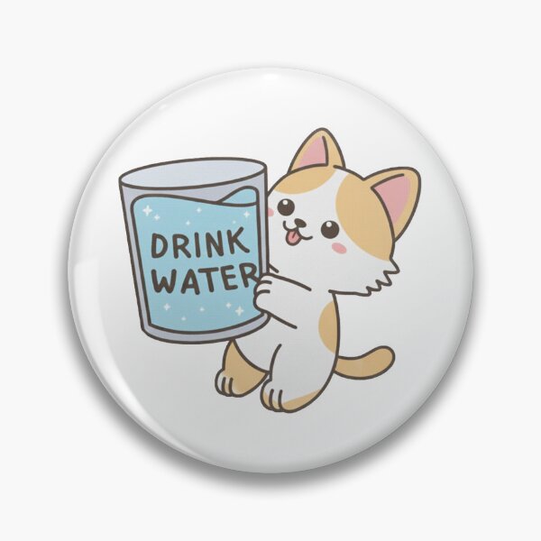 Item preview, Drink water meme  designed and sold by Clearsky-56.