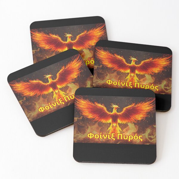 Item preview, Phoenix – Reborn in Fire | Mythical Creature Epic Fantasy Art designed and sold by GreennieArt.