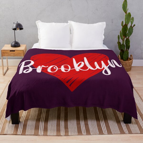 Item preview, Brooklyn Name Red Heart designed and sold by Jeallan Designs.