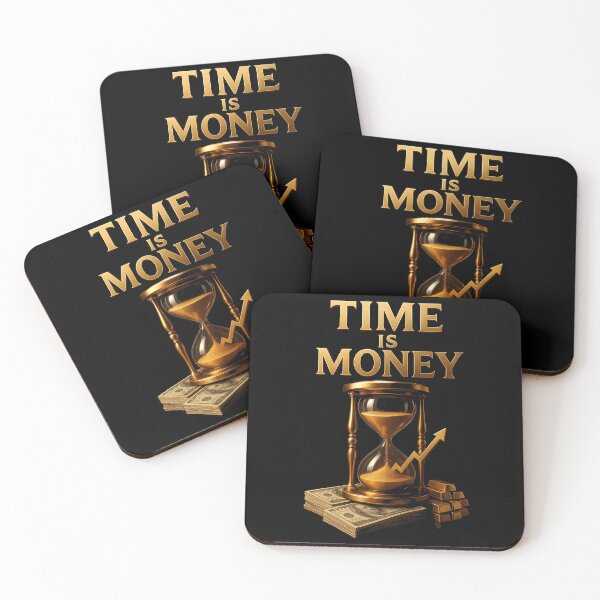Item preview, Time-Is-Money-Powerful Motivational Design designed and sold by novapixel25100.