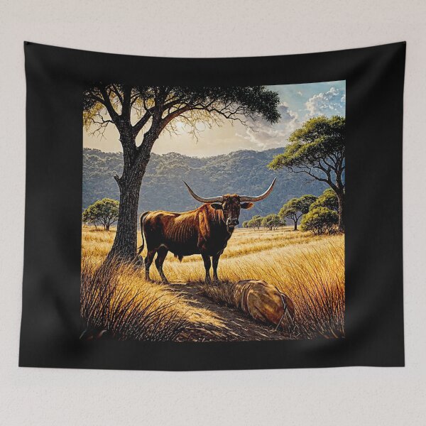 Item preview, Ankole-Watusi bull designed and sold by Helios Be. Lavsh.