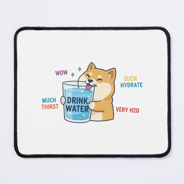 Item preview, Drink water meme  designed and sold by Clearsky-56.