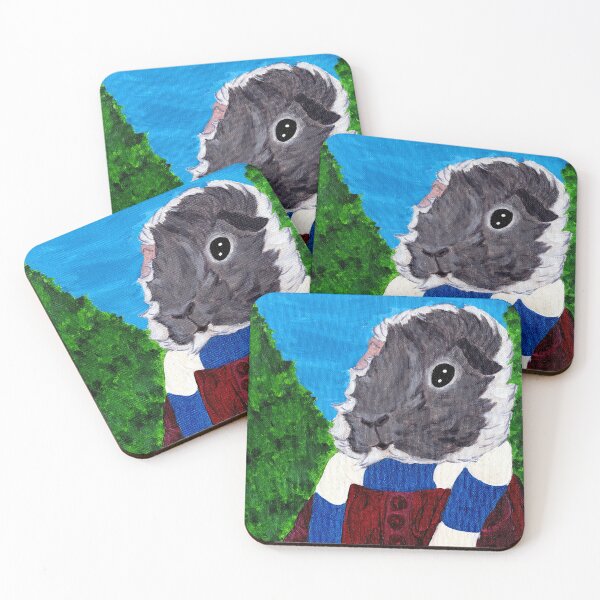 Item preview, Guinea Pig Snapshot - Jonesy's Ready for Winter designed and sold by Guinea Pigs and Books.