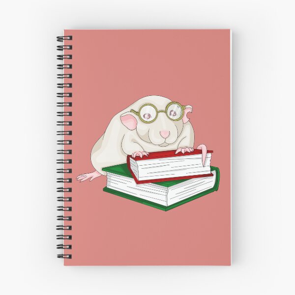 Item preview, Studious Library Rat designed and sold by Cozy Little Doodles by Hosha’na.