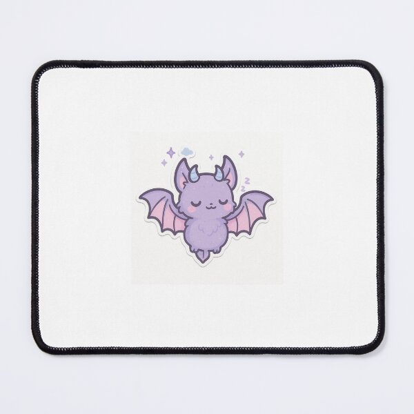 Item preview, Pastel Sleepy Bat Sticker designed and sold by StickMint.