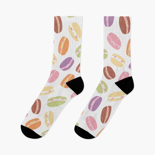 Item preview, cute colourful macaron pattern designed and sold by winterpumpkin.