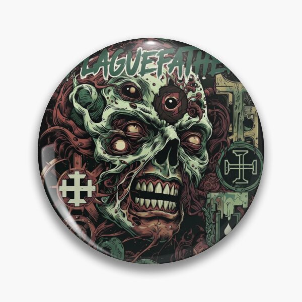 Item preview, Plague Father nurgle logo designed and sold by BadzioCompany.