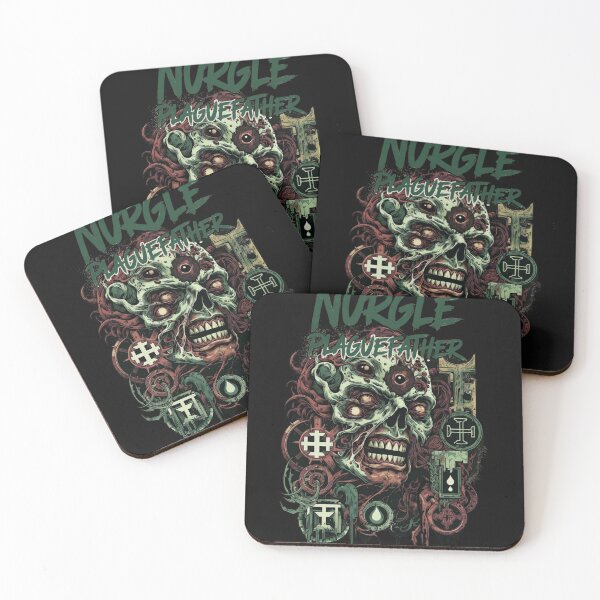 Item preview, Plague Father nurgle logo designed and sold by BadzioCompany.