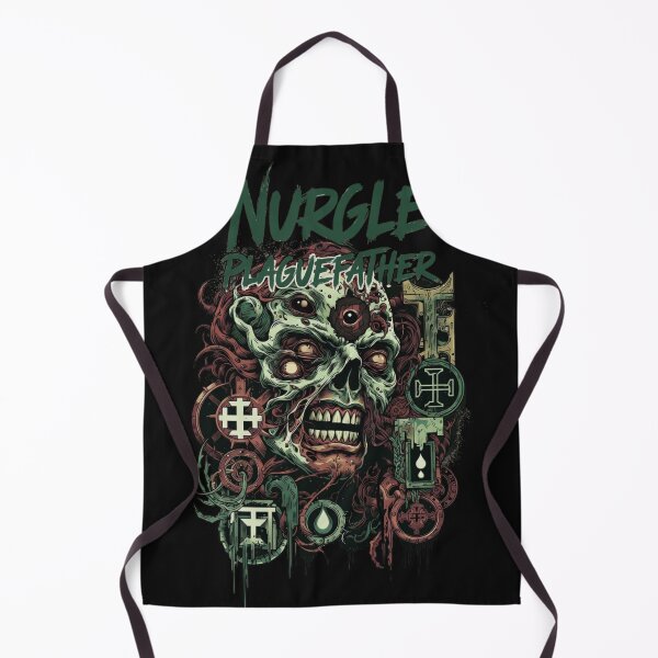 Item preview, Plague Father nurgle logo designed and sold by BadzioCompany.