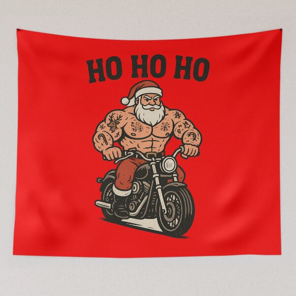 Item preview, Muscular Santa Claus designed and sold by Tactical Override.