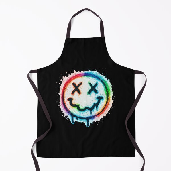 Item preview, Psychedelic Dripping Smiley – Nirvana Inspired Grunge Art designed and sold by AddictiveDesign.