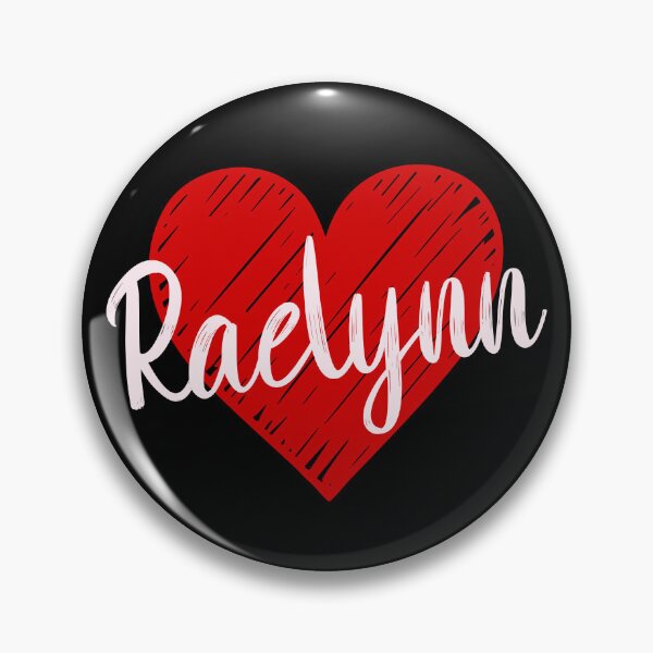 Item preview, Raelynn Name Red Heart  designed and sold by Jeallan Designs.