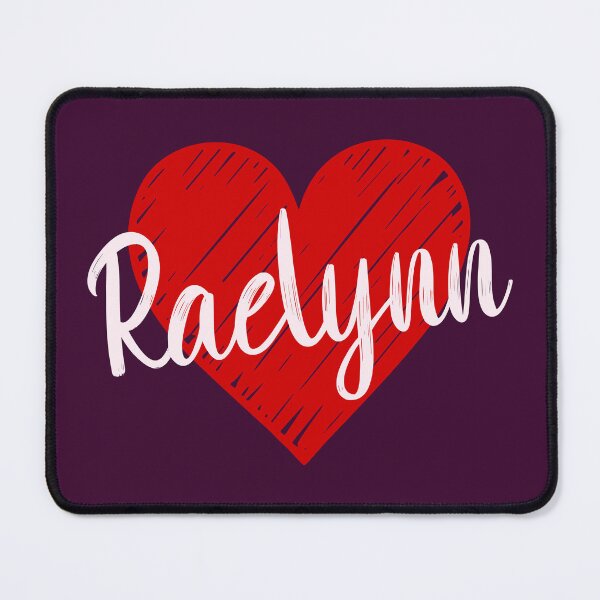 Item preview, Raelynn Name Red Heart designed and sold by Jeallan Designs.