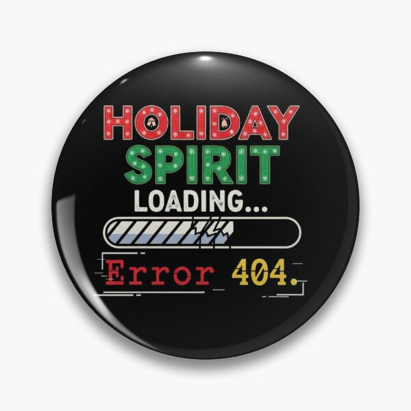 Item preview, Holiday Spirit Loading.  Error 404 designed and sold by FitEnvy.