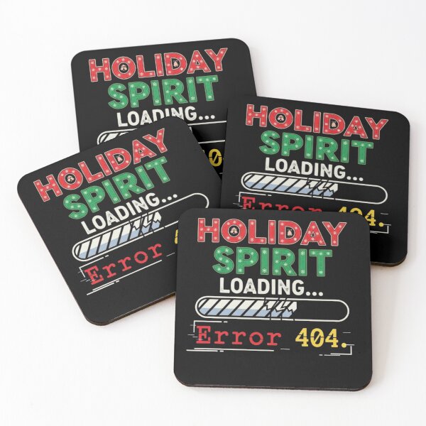 Item preview, Holiday Spirit Loading.  Error 404 designed and sold by FitEnvy.