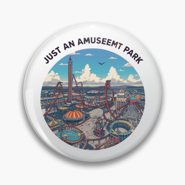 Artikelvorschau, Nur ein Vergnügungspark – Vintage-Illustration entworfen und verkauft von RED-MOUSE.