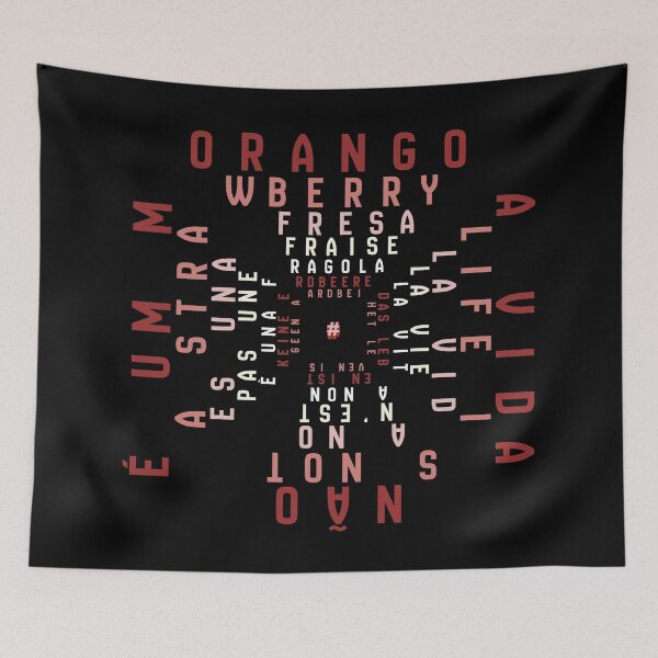 Item preview, A vida nao é um morango | Life is not a strawberry designed and sold by KauzSL.