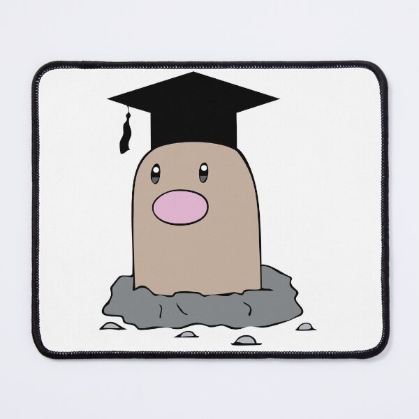 Item preview, Diglett Graduation designed and sold by kyravreeland.