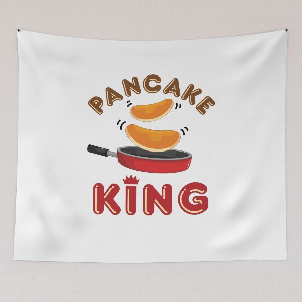 Item preview, Pancake King Men Pancakes Lover designed and sold by jaygo.