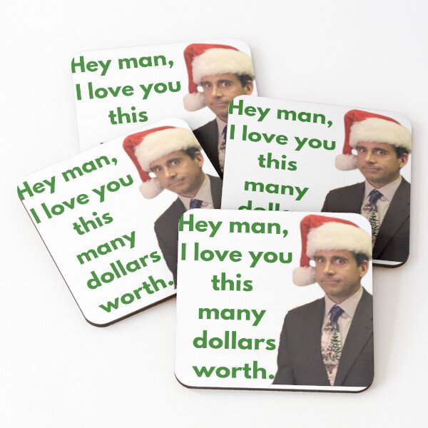 Item preview, Funny Awkward Office Christmas Gift Meme – Holiday Santa Boss Design designed and sold by Aybiko.