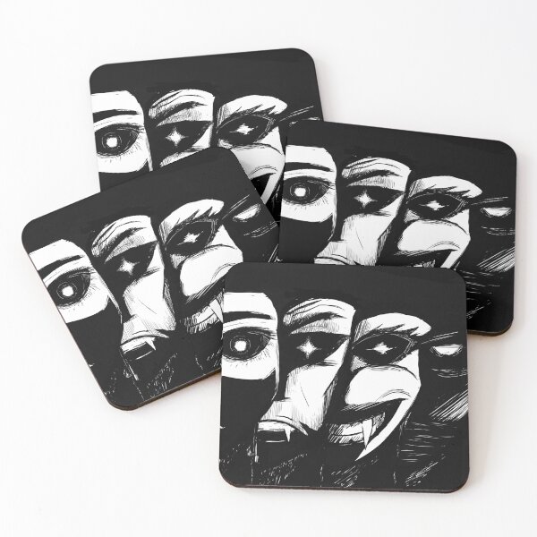 Item preview, The Four Faces Within designed and sold by ZelsShop.