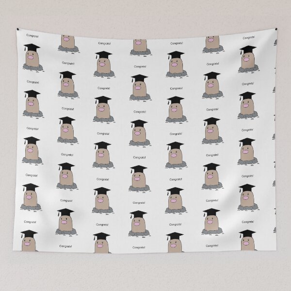 Item preview, Diglett Graduation Congrats designed and sold by kyravreeland.