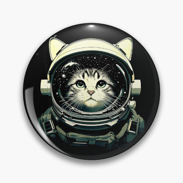 Item preview, Astronaut Cat Space Explorer Feline designed and sold by Animal-Replicas.