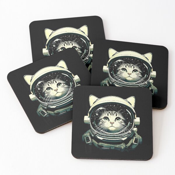 Item preview, Astronaut Cat Space Explorer Feline designed and sold by Animal-Replicas.