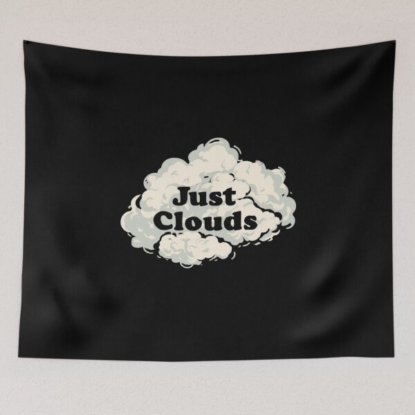 Item preview, Just Clouds – Cozy Vintage Illustration designed and sold by RED-MOUSE.