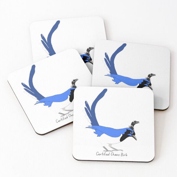 Item preview, Certified Chaos Birb – Playful Magpie-Jay Artwork designed and sold by RivendellBird.