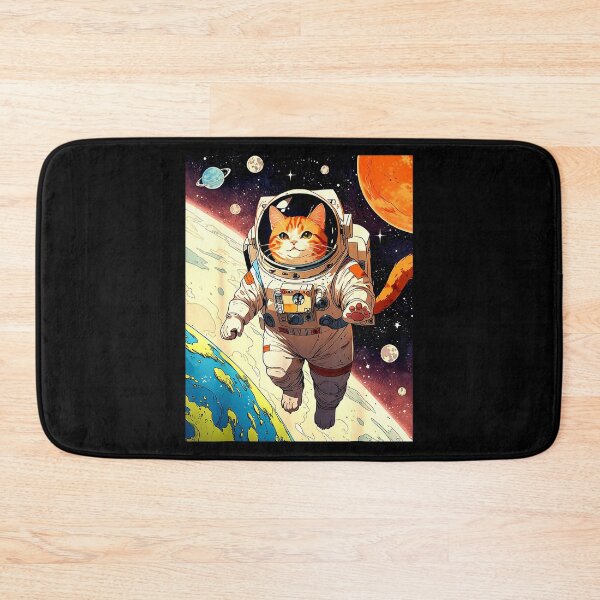 Item preview, Astronaut Cat Space Explorer Feline Humor designed and sold by Animal-Replicas.