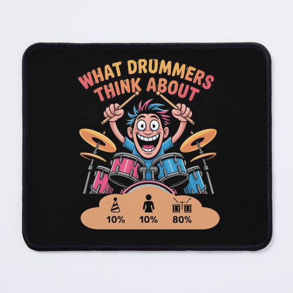 Item preview, What Drummers Think About designed and sold by Naitsebas.