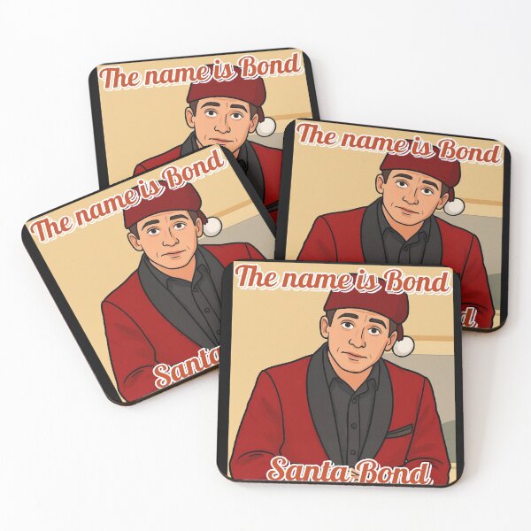 Item preview, Santa Bond – Funny Holiday Spy Parody – Cool Christmas Meme designed and sold by Aybiko.