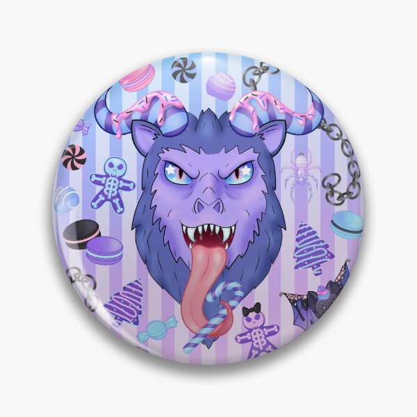 Item preview, Krampus (pastel goth) designed and sold by Miss Lunaria.