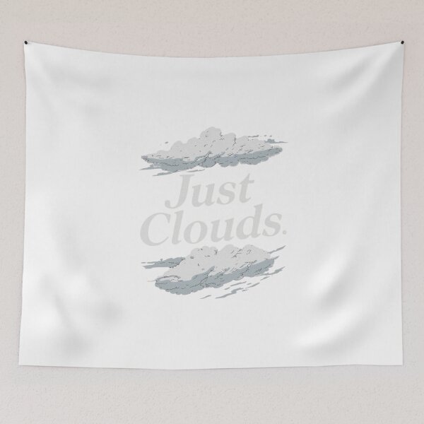 Item preview, Just Clouds – Minimal Poetic Illustration designed and sold by RED-MOUSE.