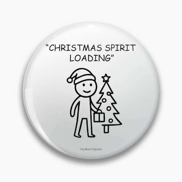 Item preview, Tiny Mood Christmas Humor – Funny and Sarcastic Holiday Art designed and sold by eivicraft.