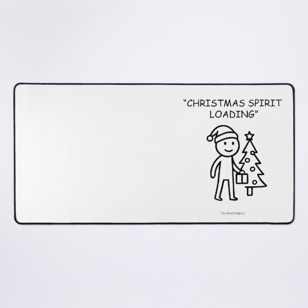 Item preview, Tiny Mood Christmas Humor – Funny and Sarcastic Holiday Art designed and sold by eivicraft.