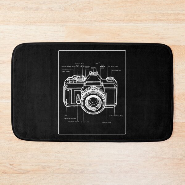 Item preview, Vintage Film Cameras - Photography Lover Gift T-Shirt Camera Blueprint Design designed and sold by 5lav.