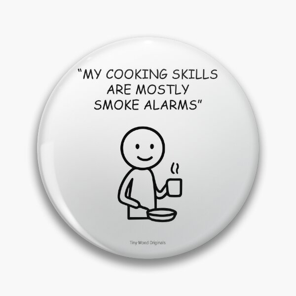 Item preview, Tiny Mood Man – Funny Cooking and Kitchen Humor Art designed and sold by eivicraft.