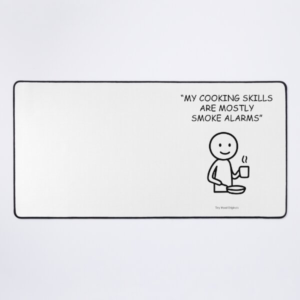 Item preview, Tiny Mood Man – Funny Cooking and Kitchen Humor Art designed and sold by eivicraft.