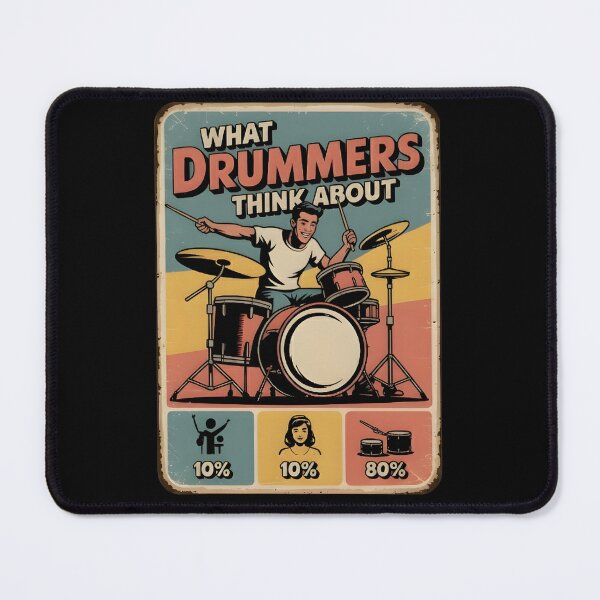 Item preview, What Drummers Think About designed and sold by Naitsebas.