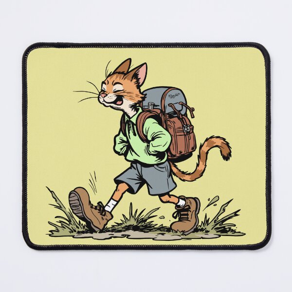 Item preview, HIKING CAT designed and sold by FROGLETART.