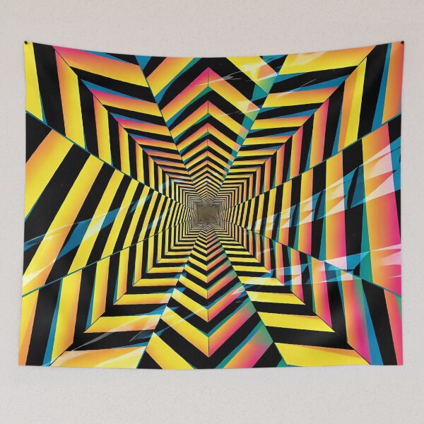 Item preview, Artistic geometric pattern / optical illusion  designed and sold by Nomad-Maynard.
