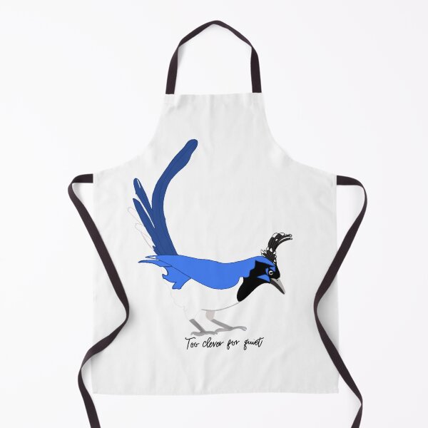 Item preview, Too Clever For Quiet – Black-throated Magpie-Jay Artwork designed and sold by RivendellBird.