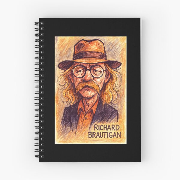 Item preview, Richard Brautigan designed and sold by Sarcastic designs.
