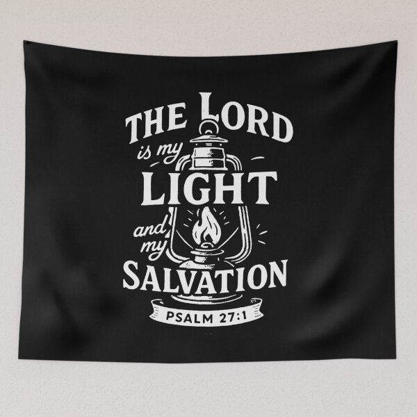 Item preview, Psalm 27:1 The LORD is my Light and my Salvation designed and sold by plushism.