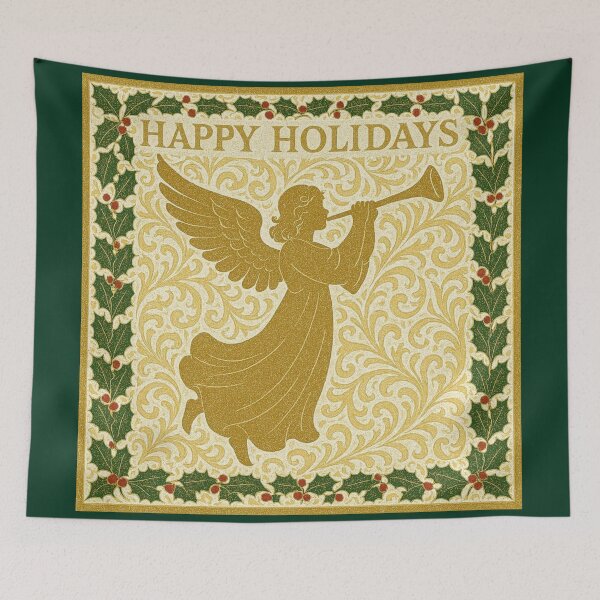 Item preview, Angel & Baroque - Happy Holidays designed and sold by DesignsByPrnces.