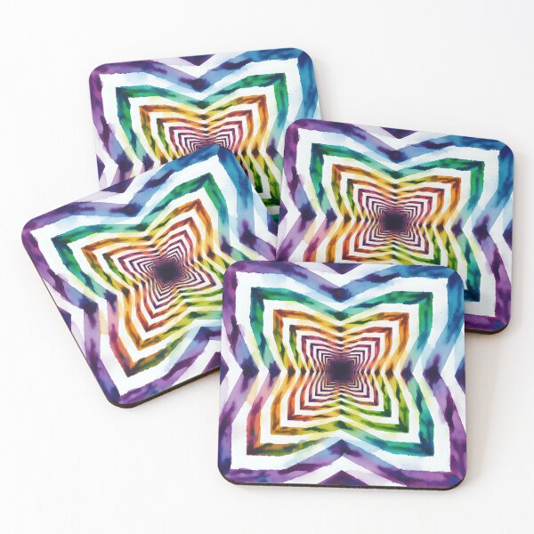 Item preview, Artistic geometric pattern / optical illusion  designed and sold by Nomad-Maynard.