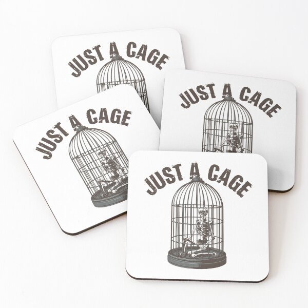 Item preview, Just a Cage – Symbolic Skeleton Art designed and sold by RED-MOUSE.